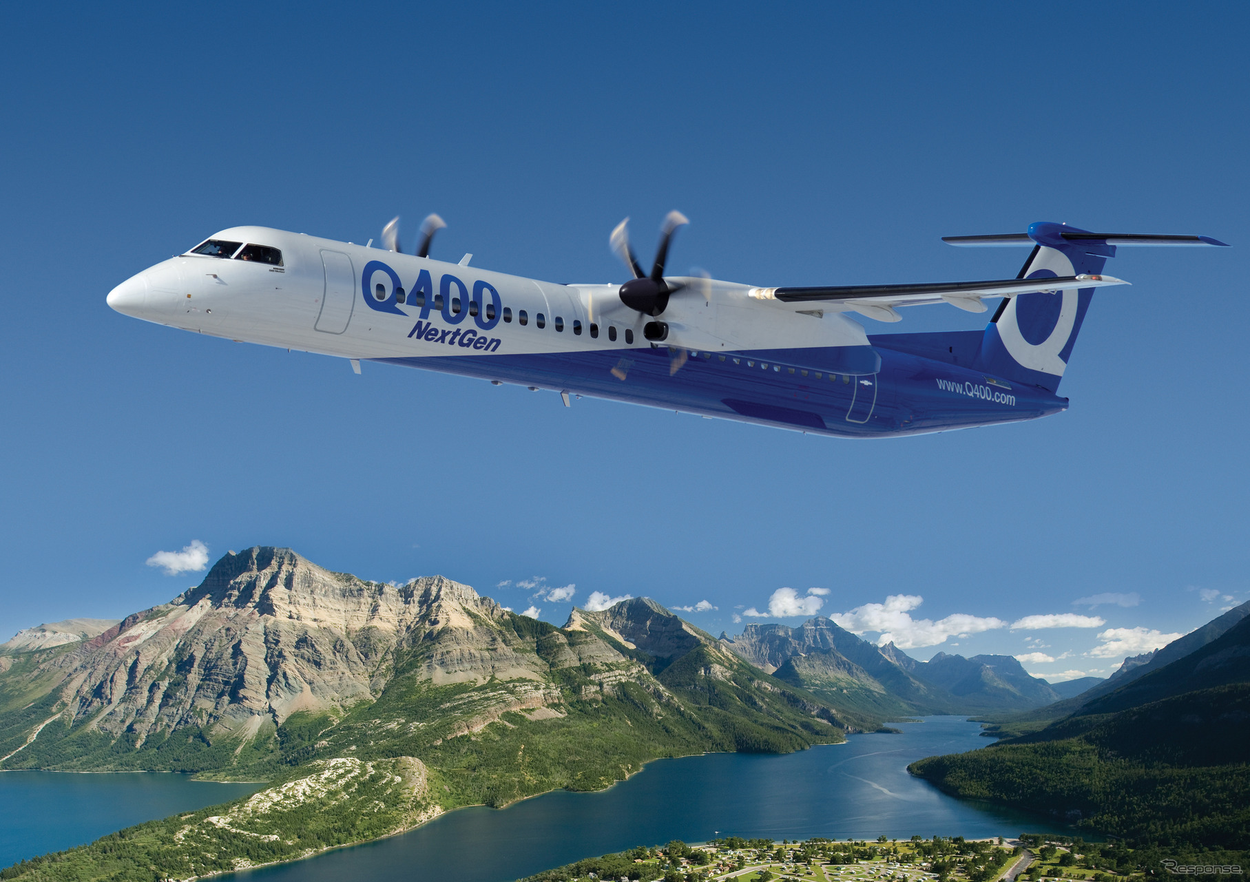 Q400 NextGen航空機
