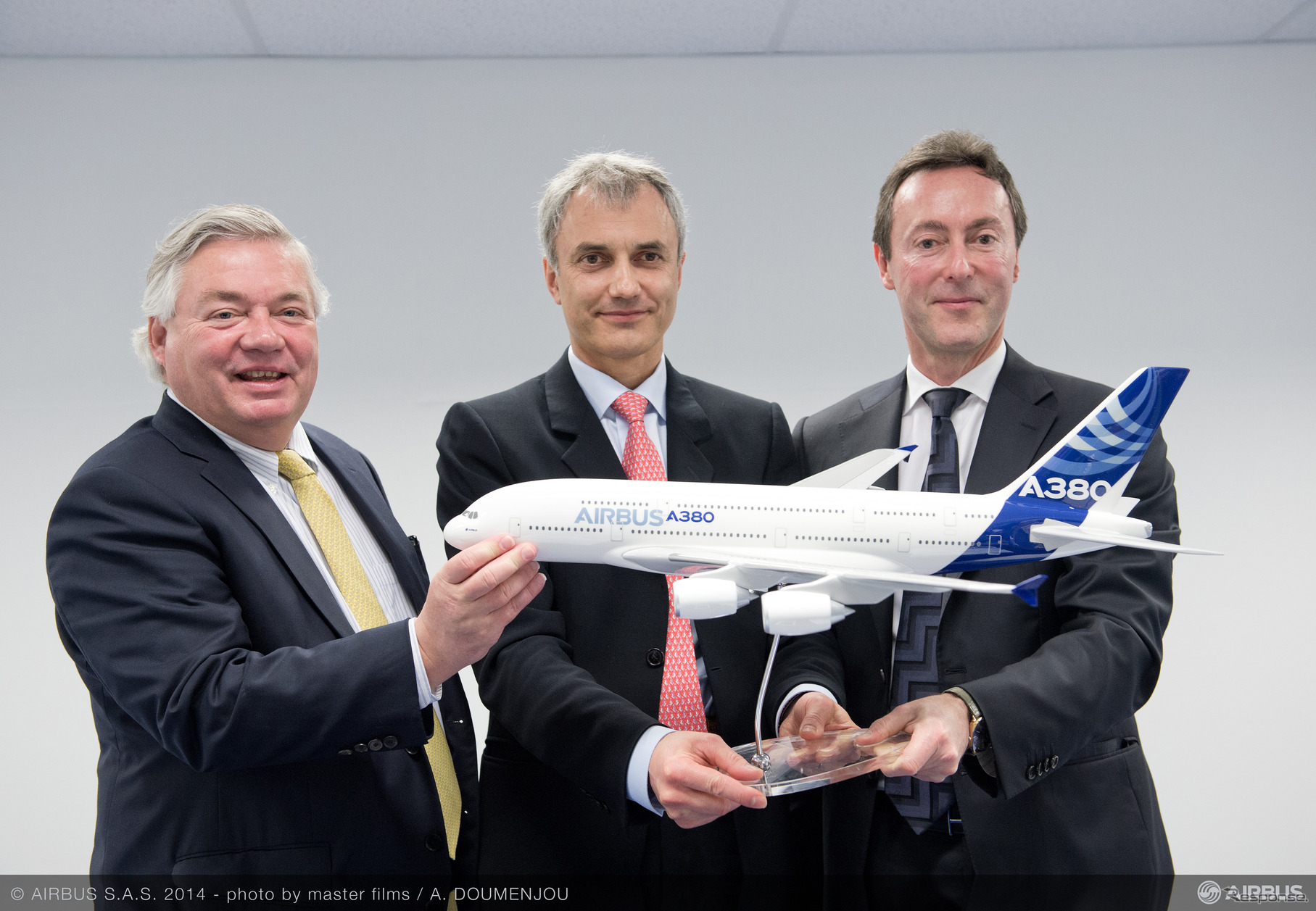 20機のA380の確定注文を発表したアメデオ