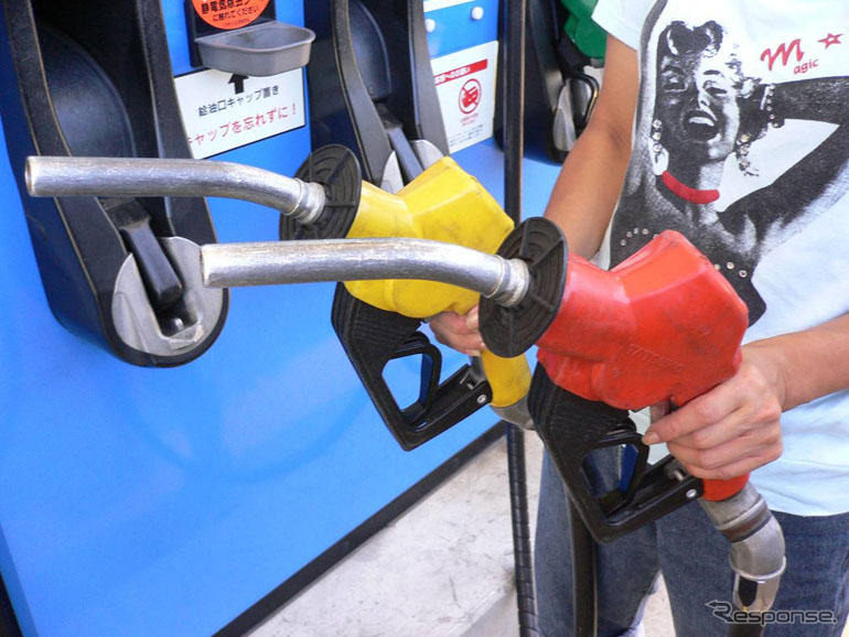 大台突破を前に足踏み…ガソリン価格
