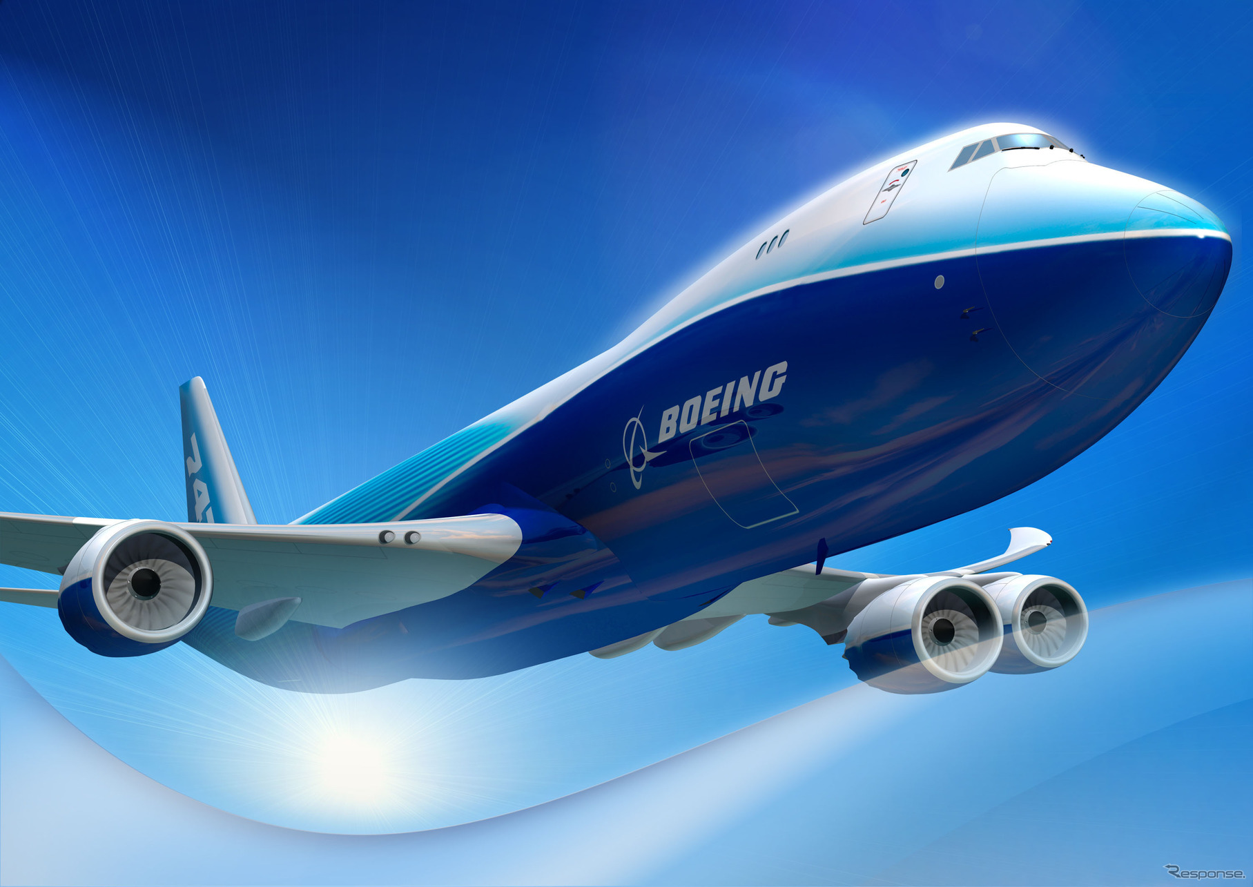 ボーイング747-8貨物輸送航空機