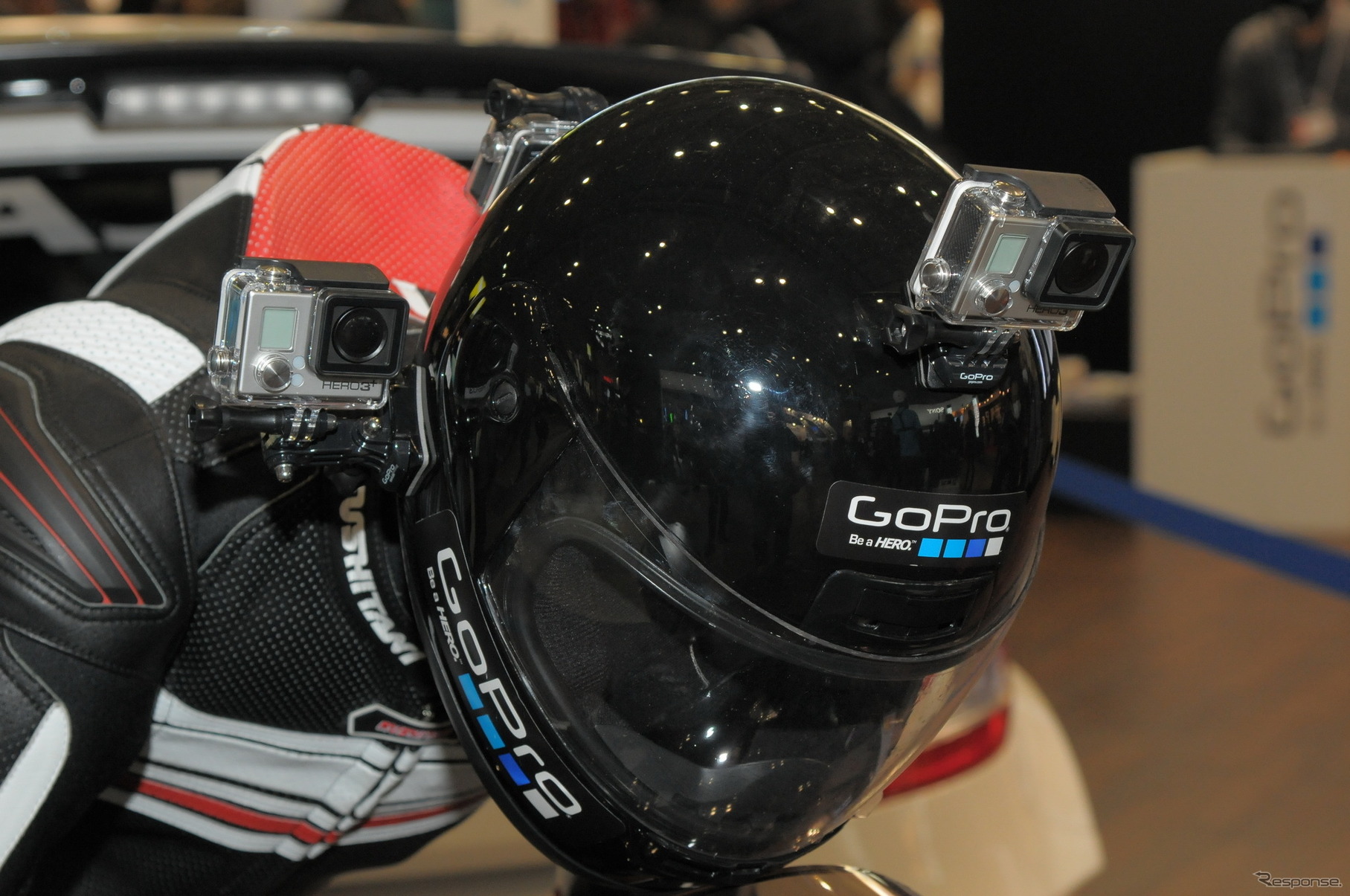 【CP＋2014】GoPro 「HERO」シリーズ3製品の多彩な用途を展示