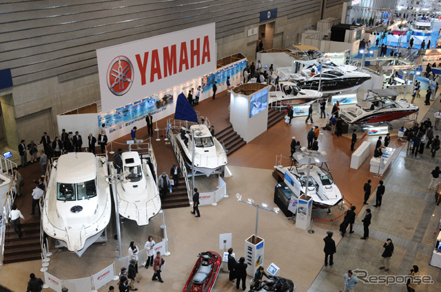 ヤマハ発動機、ジャパンインターナショナルボートショー2014に出展