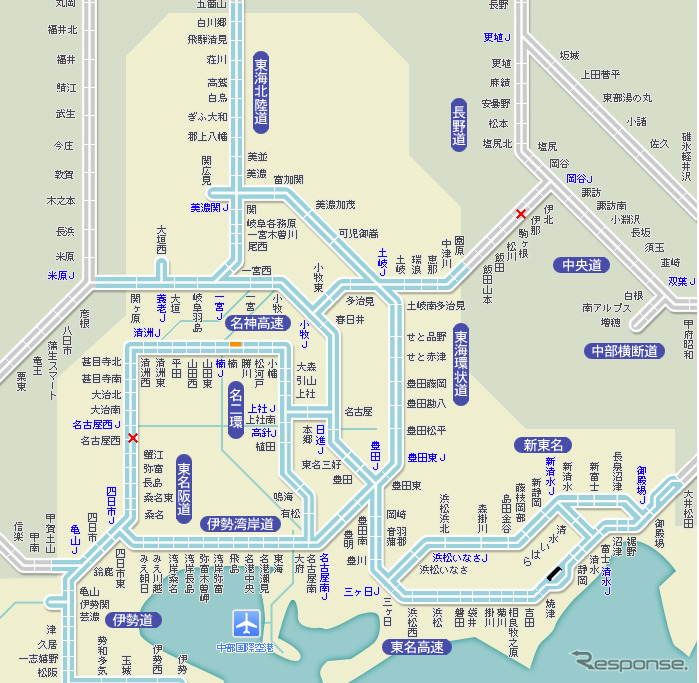 道路交通情報（2月20日10時現在）