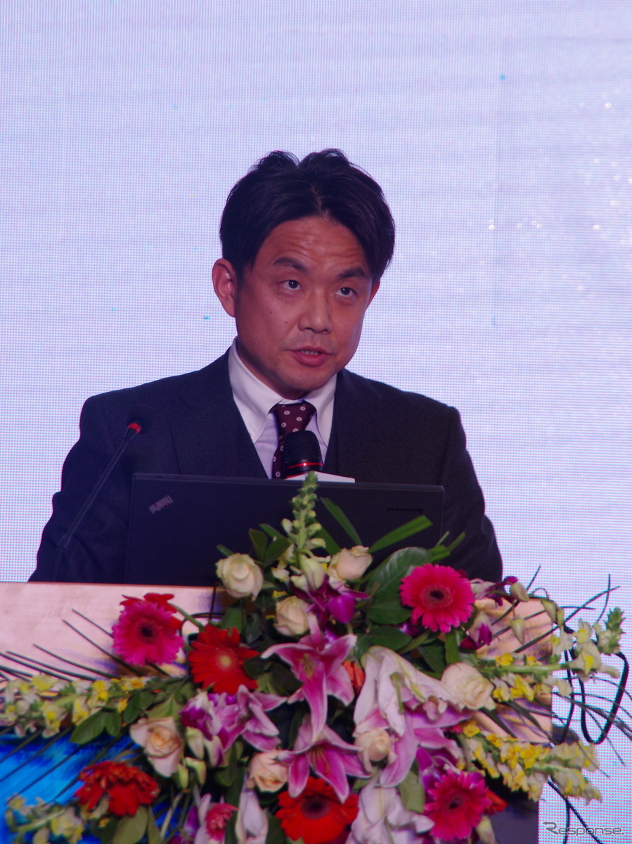 第4回中国自動車消費フォーラム（China Automobile Comsumption Forum）でのJCレゾナンス松永博司氏の講演