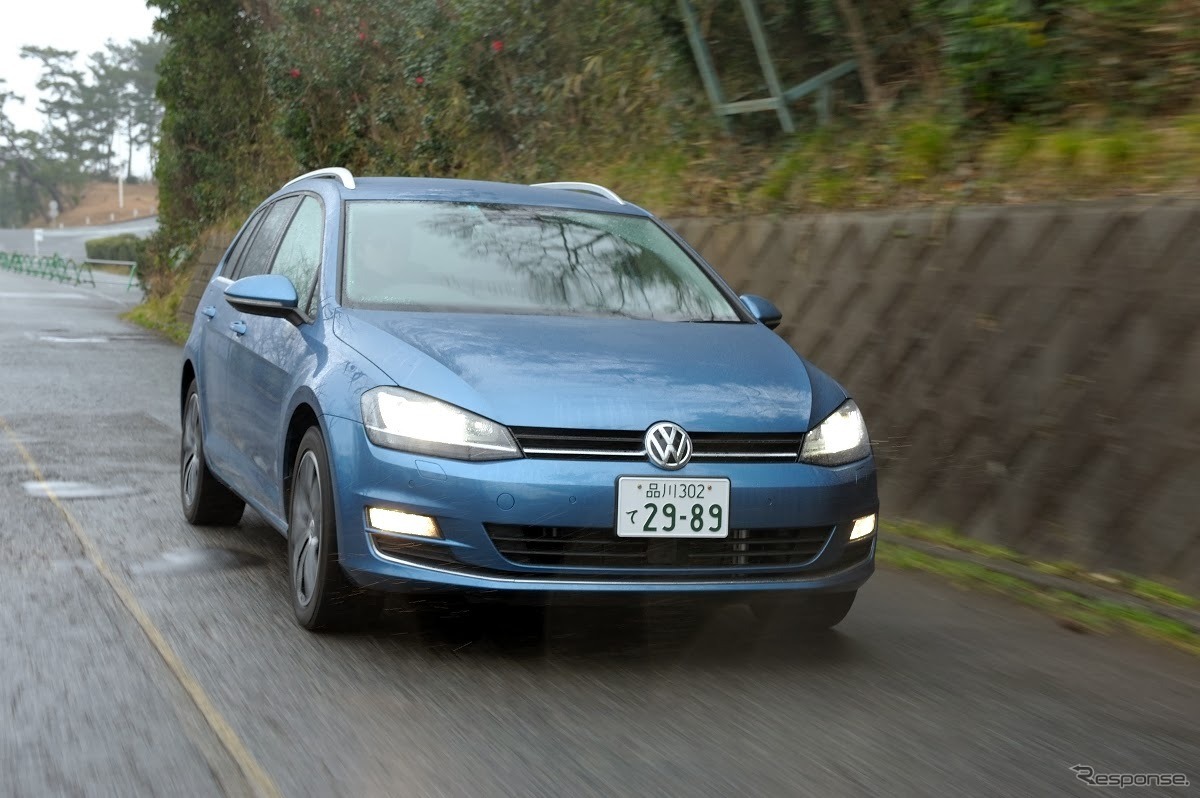 VW ゴルフ ヴァリアント ハイライン（JAIA試乗会）