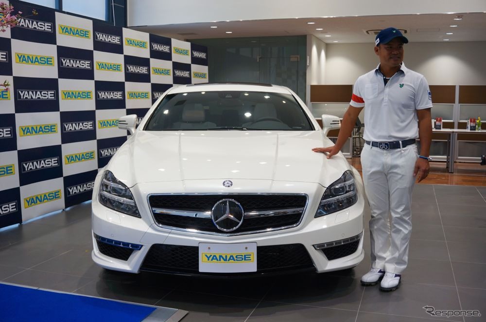 プロゴルファー宮里優作選手とヤナセがスポンサー契約を締結