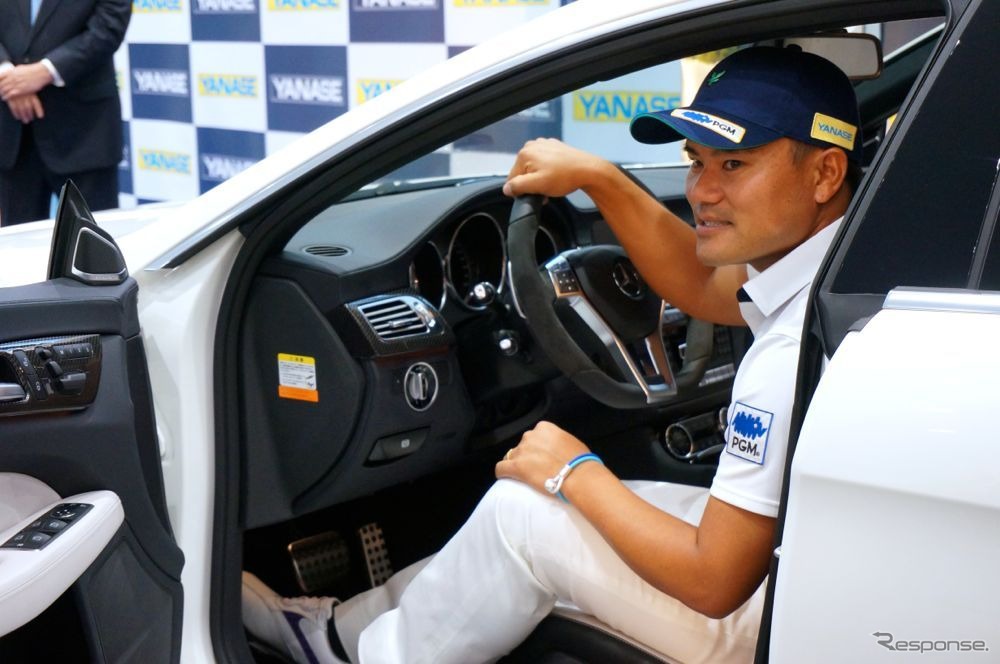 プロゴルファー宮里優作選手とヤナセがスポンサー契約を締結