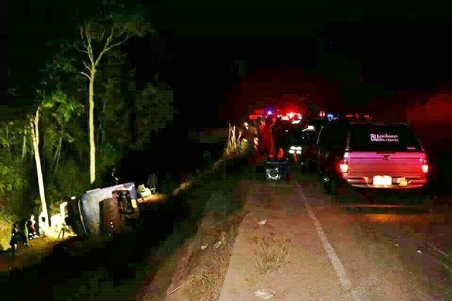 タイ北部、東北部でバス転落事故を相次ぐ　２台で３０人超けが