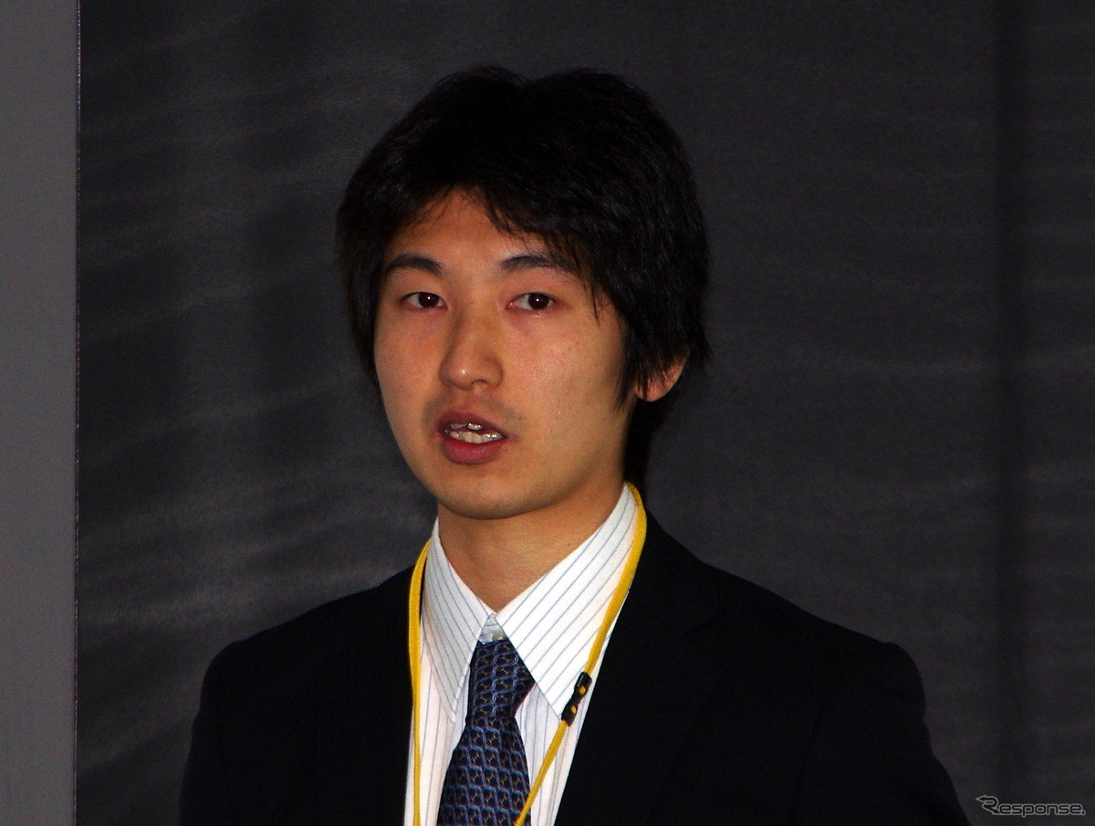 住友ゴムのタイヤ技術本部第一技術部 竹本義明氏