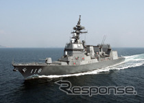 三井造船、護衛艦「ふゆづき」を引き渡し