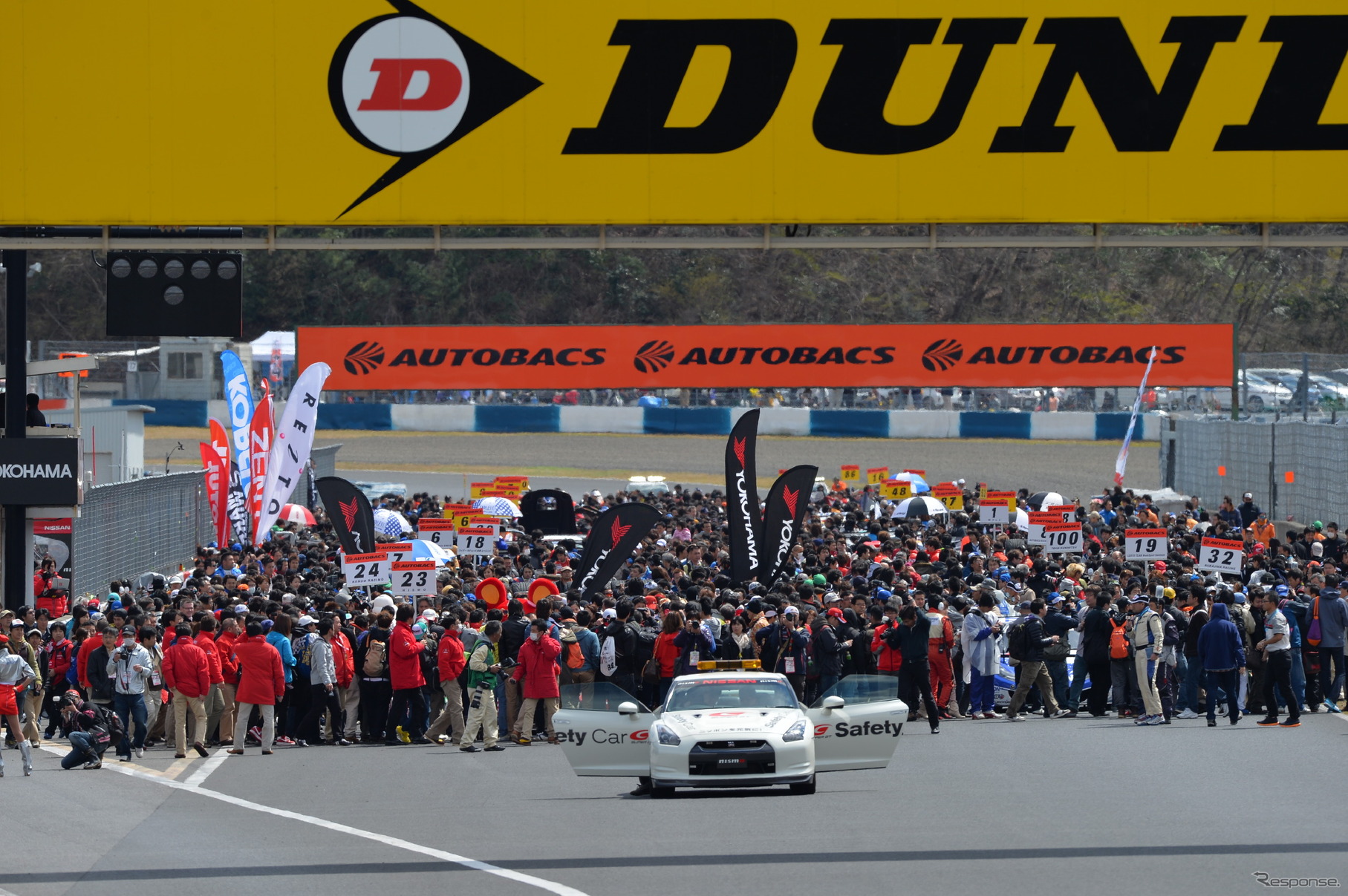 岡山国際サーキットがSUPER GT開幕戦の舞台となる。写真：GTA（2013年の岡山戦）