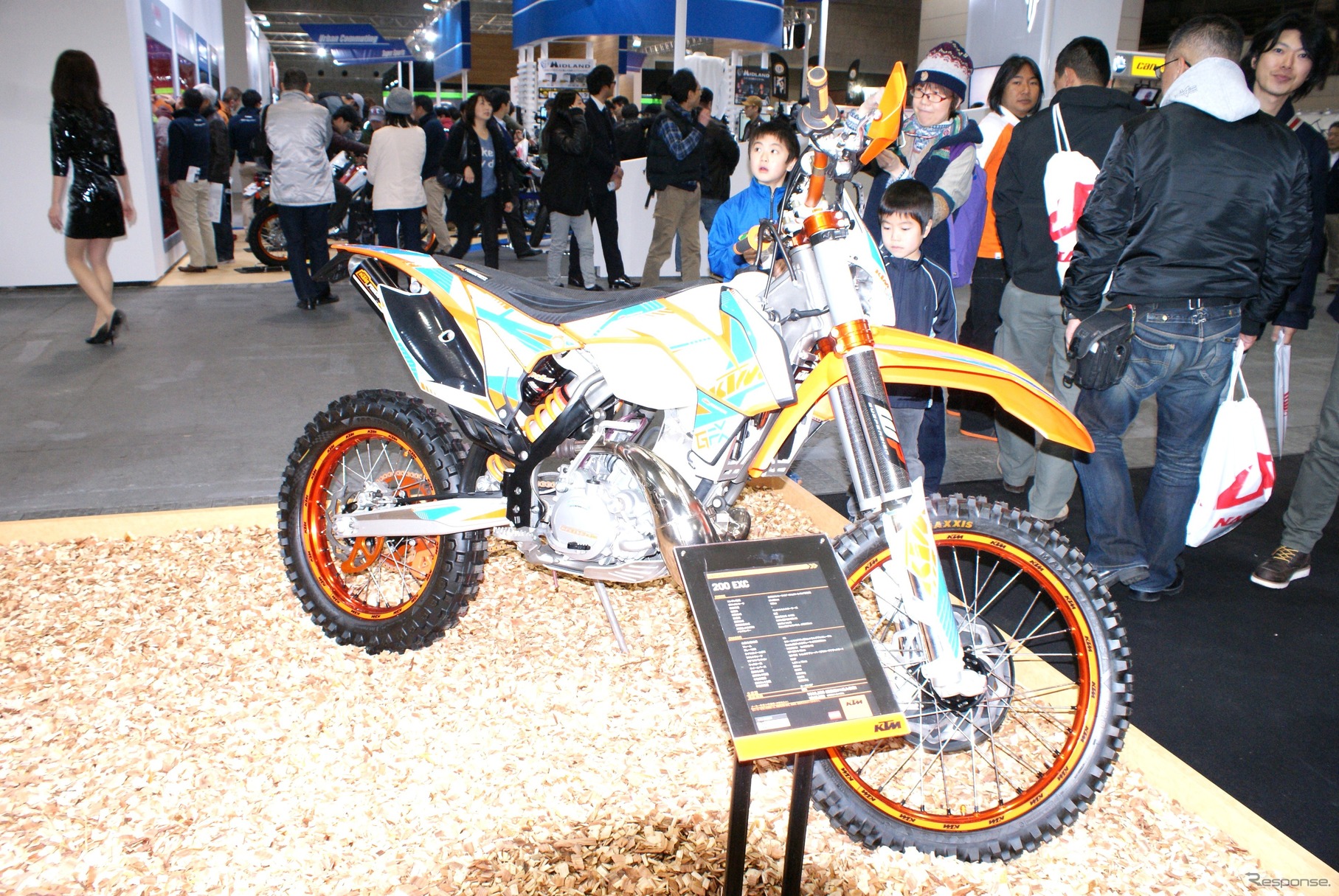 KTM　200EXC（大阪モーターサイクルショー14）