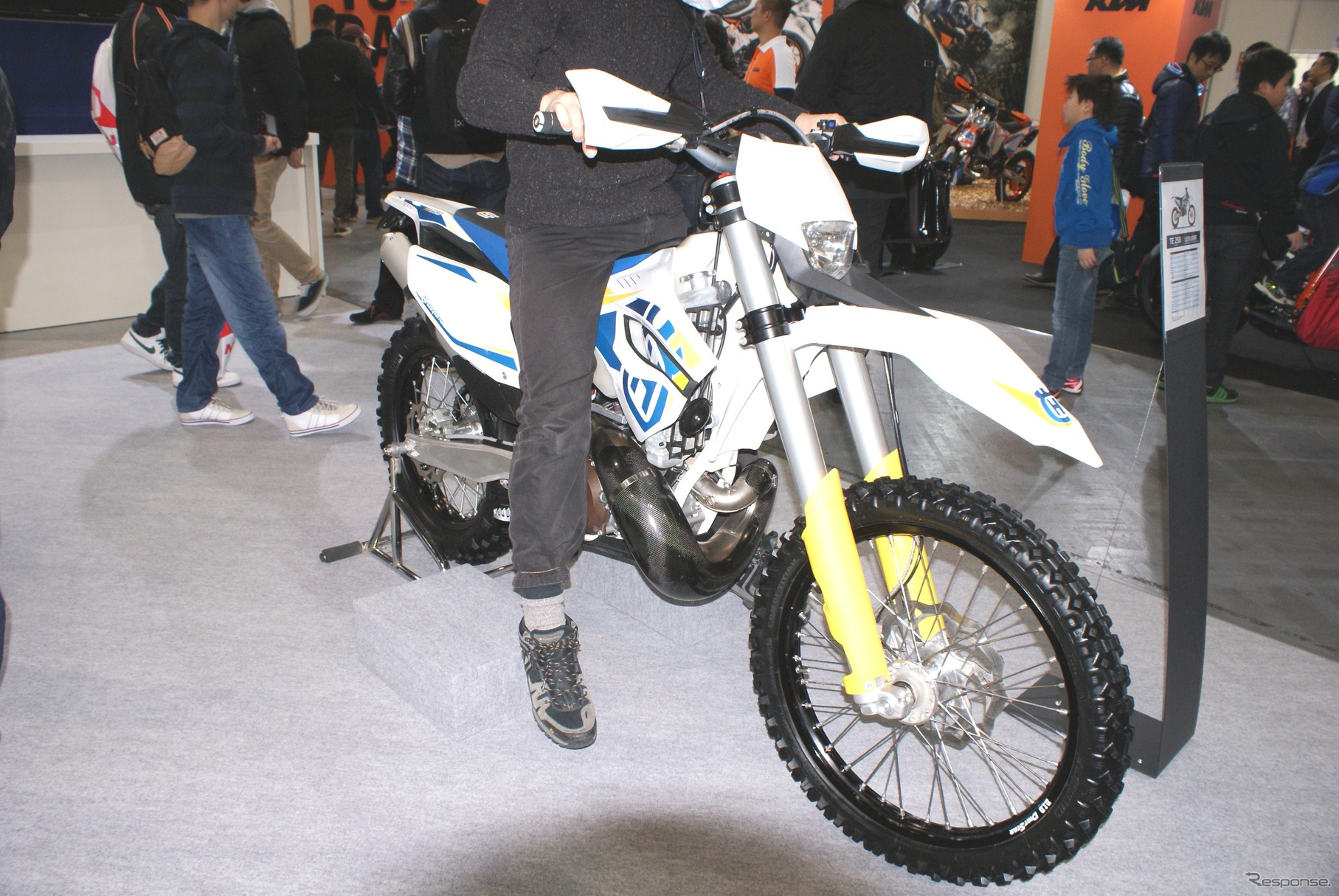ハスクバーナ　TE250（大阪モーターサイクルショー14）