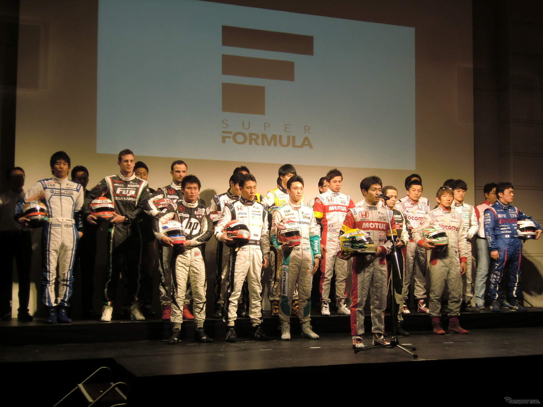 今季のSFを戦うドライバーたち。