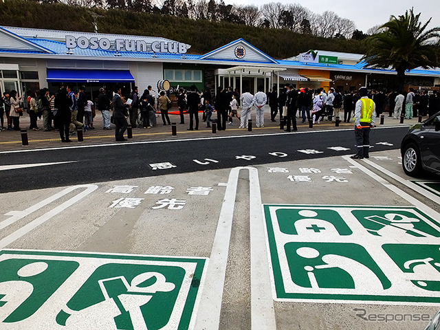 市原SA （下り線）高齢者優先駐車場