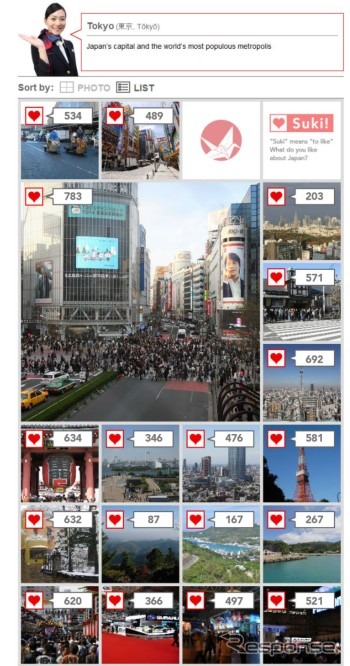 「JAL Guide to Japan」をリニューアル