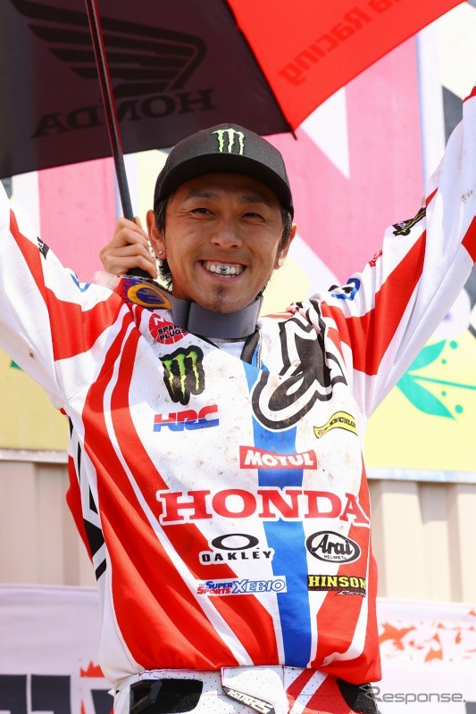 成田亮選手の表彰台