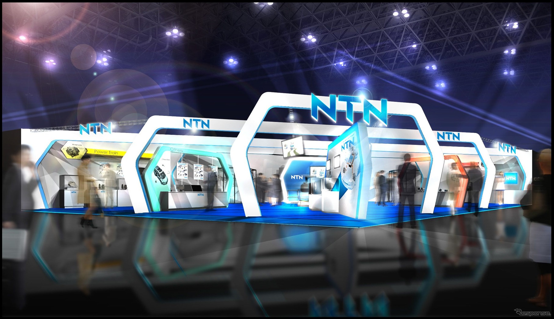 NTNブース（北京モーターショー14）