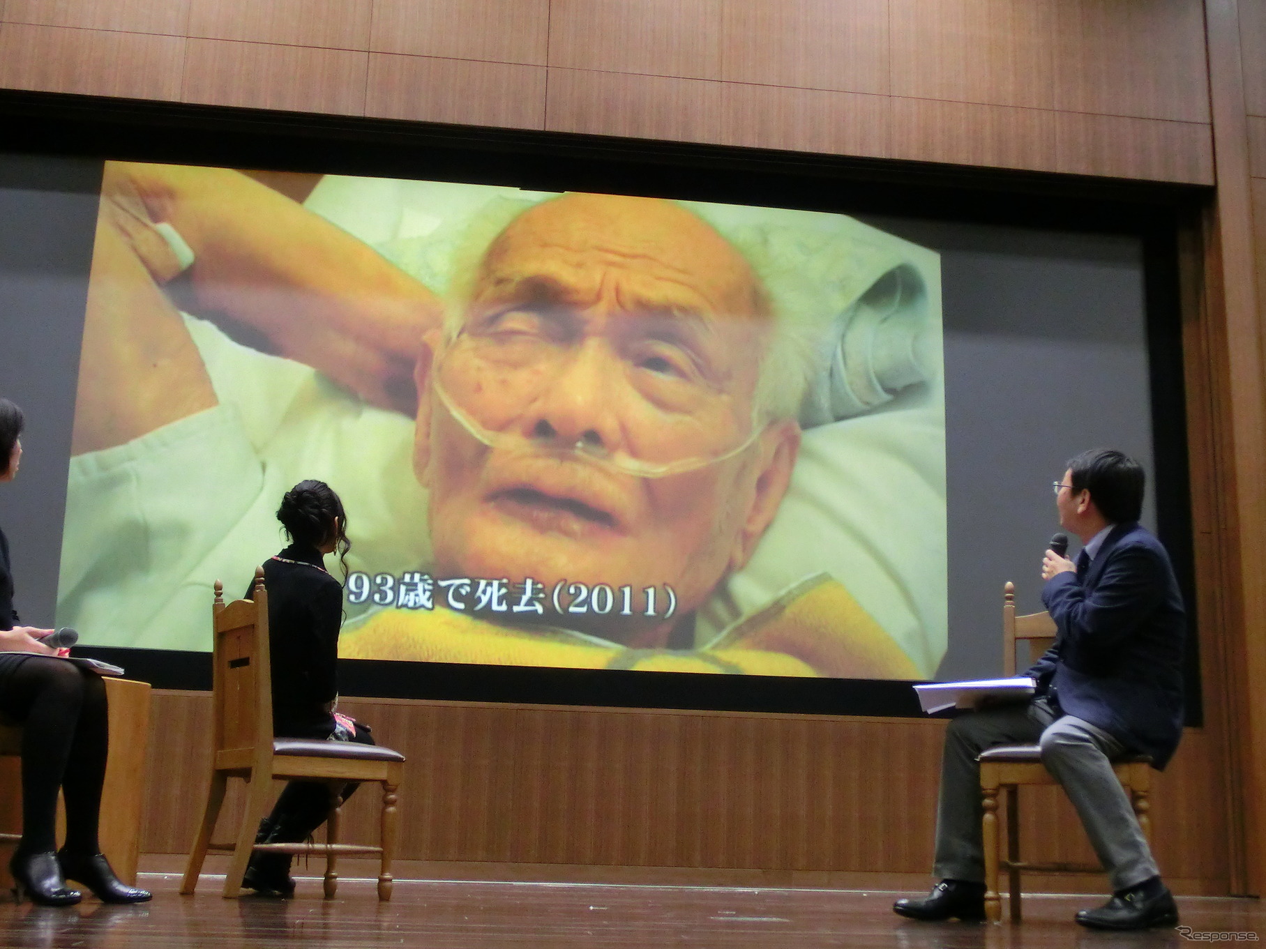 自身も幼少期に戦争体験をもつサヘル・ローズ氏（女優・タレント）