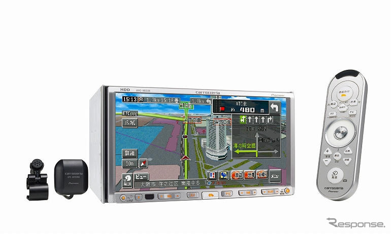 【HDD楽ナビ】ハードディスク搭載…機能は上位機種譲り!!