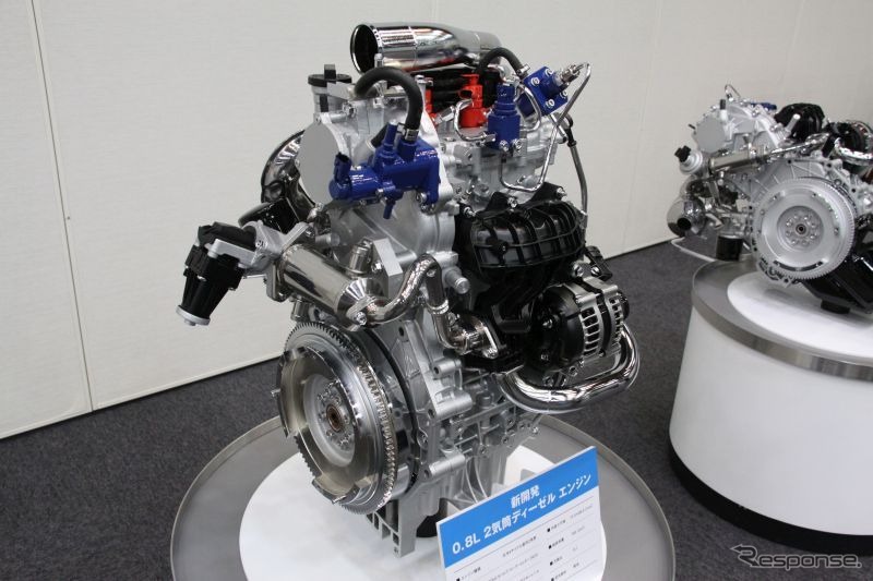 スズキは800cc 2気筒ディーゼルエンジンを自社開発する