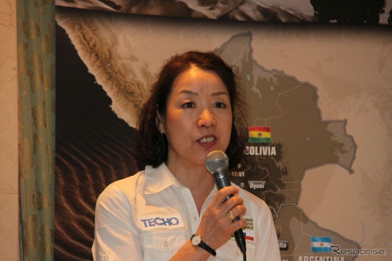 ダカールラリー日本事務局 代表 志賀あけ美氏