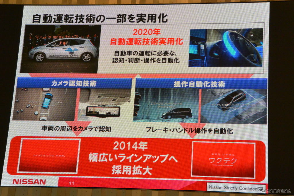 日産 自動運転技術