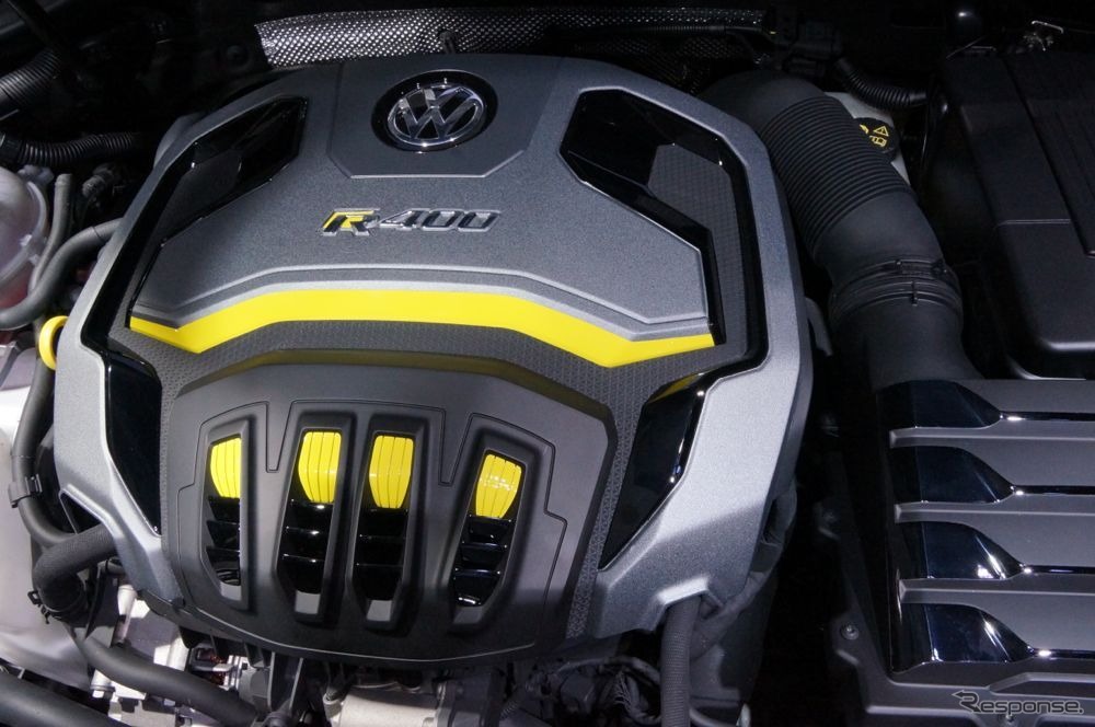 【北京モーターショー14】400馬力のモンスターゴルフ…VW ゴルフ R400 ［詳細画像］