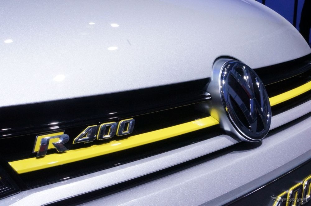 【北京モーターショー14】400馬力のモンスターゴルフ…VW ゴルフ R400 ［詳細画像］