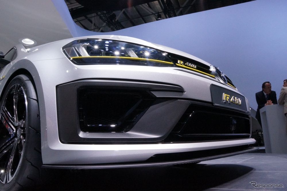【北京モーターショー14】400馬力のモンスターゴルフ…VW ゴルフ R400 ［詳細画像］
