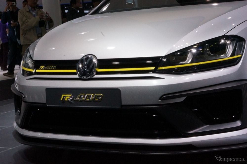 【北京モーターショー14】400馬力のモンスターゴルフ…VW ゴルフ R400 ［詳細画像］