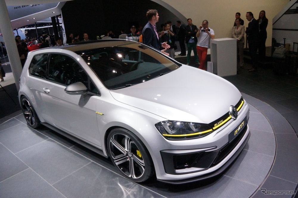 【北京モーターショー14】400馬力のモンスターゴルフ…VW ゴルフ R400 ［詳細画像］