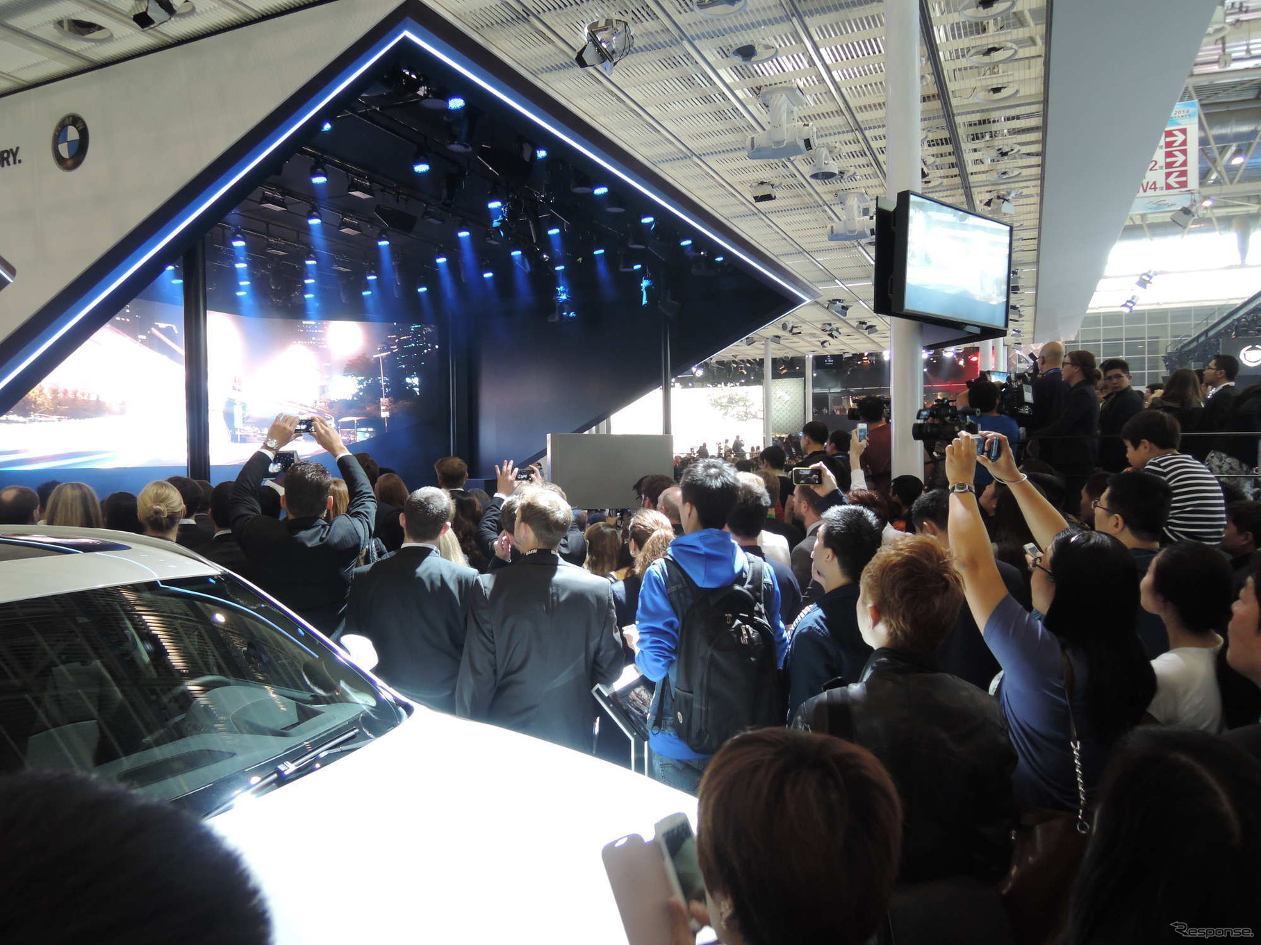 【北京モーターショー14】軽量化技術をアピールしたBMW