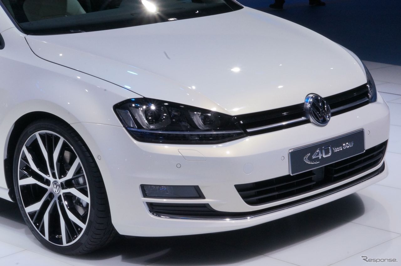 北京モーターショー2014 VW ゴルフ 40周年記念車