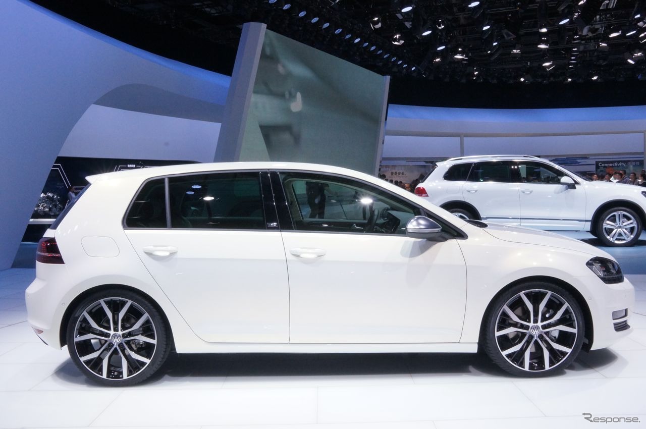 北京モーターショー2014 VW ゴルフ 40周年記念車