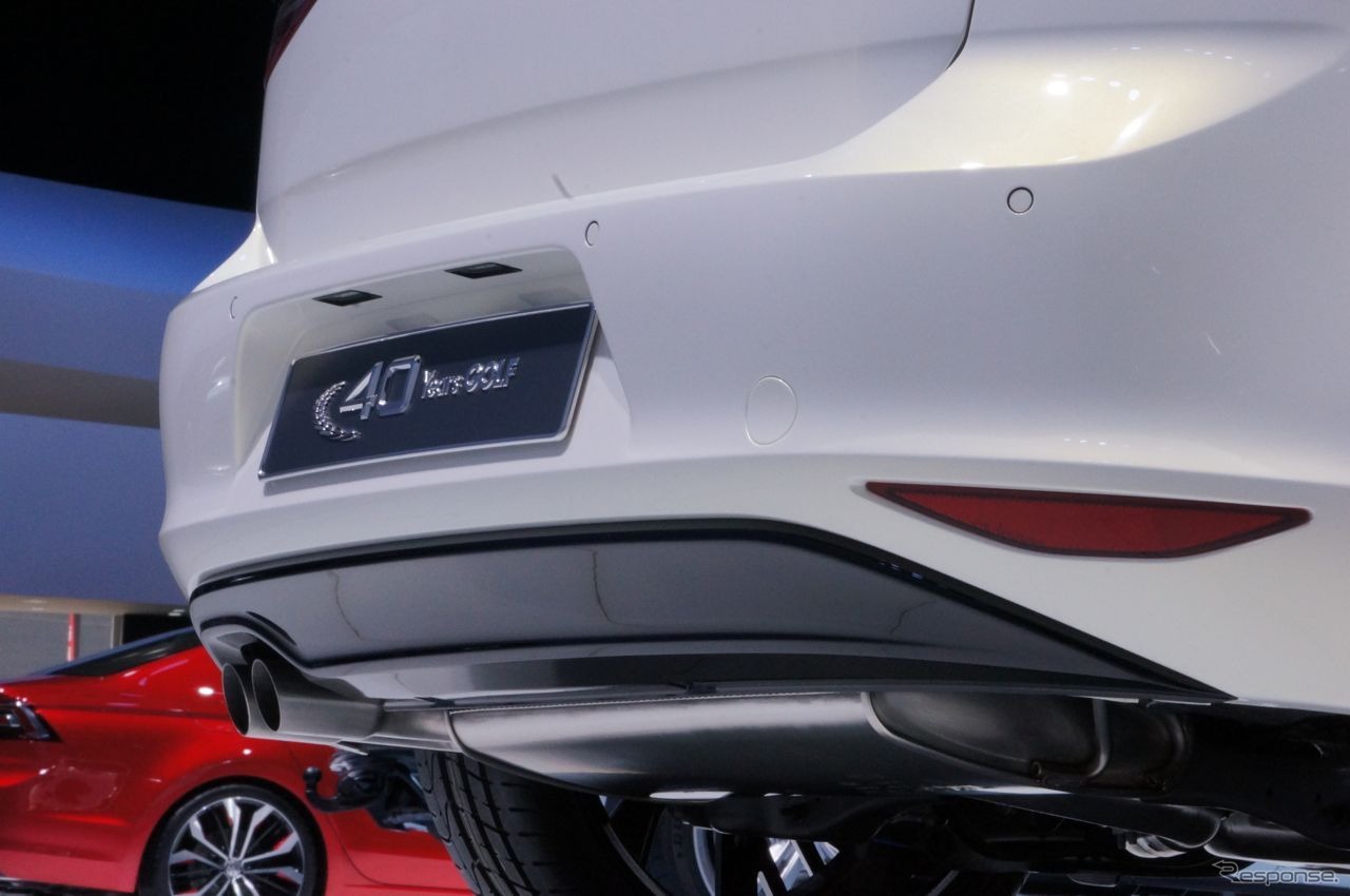 北京モーターショー2014 VW ゴルフ 40周年記念車