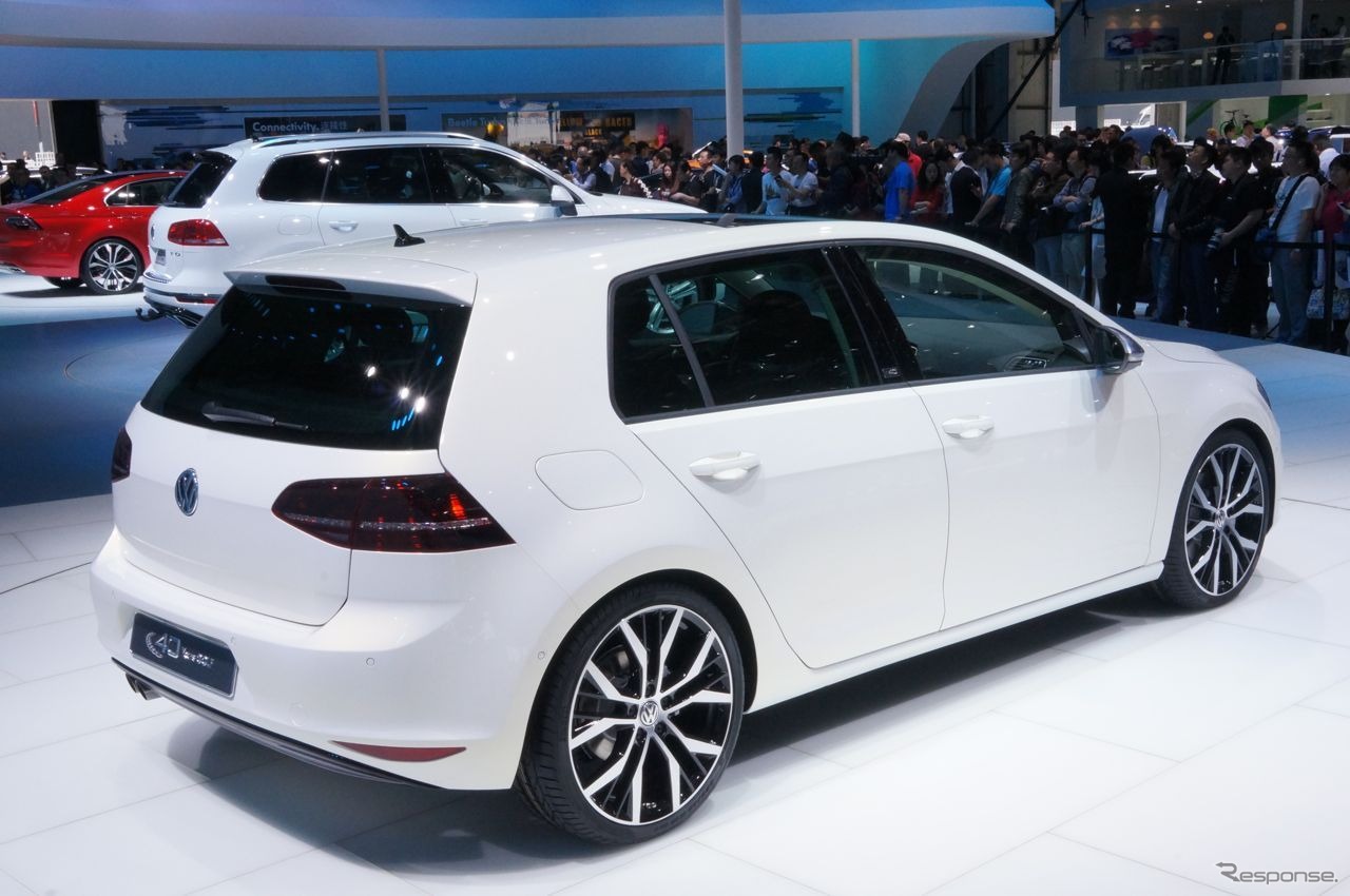 北京モーターショー2014 VW ゴルフ 40周年記念車