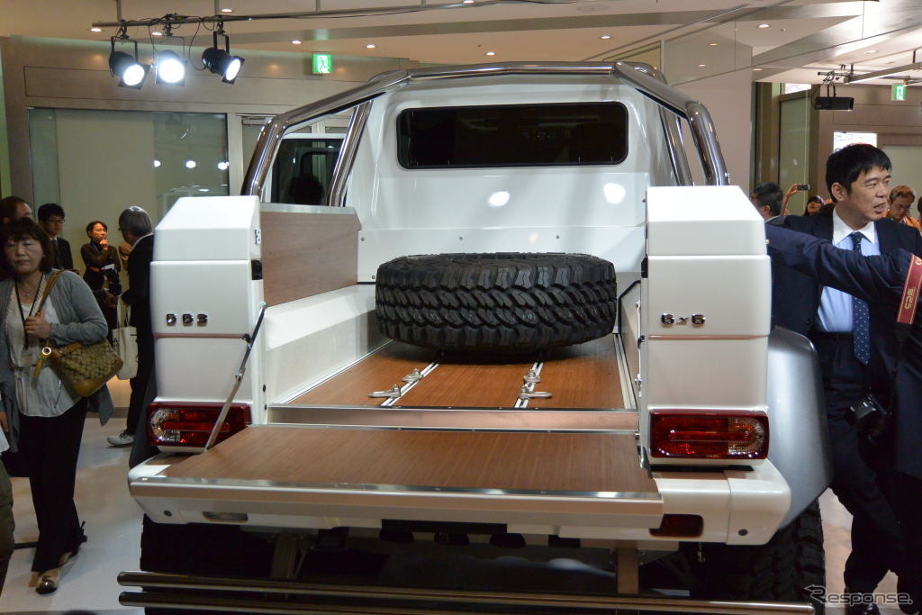 メルセデスベンツ G 63 AMG 6×6 発表会