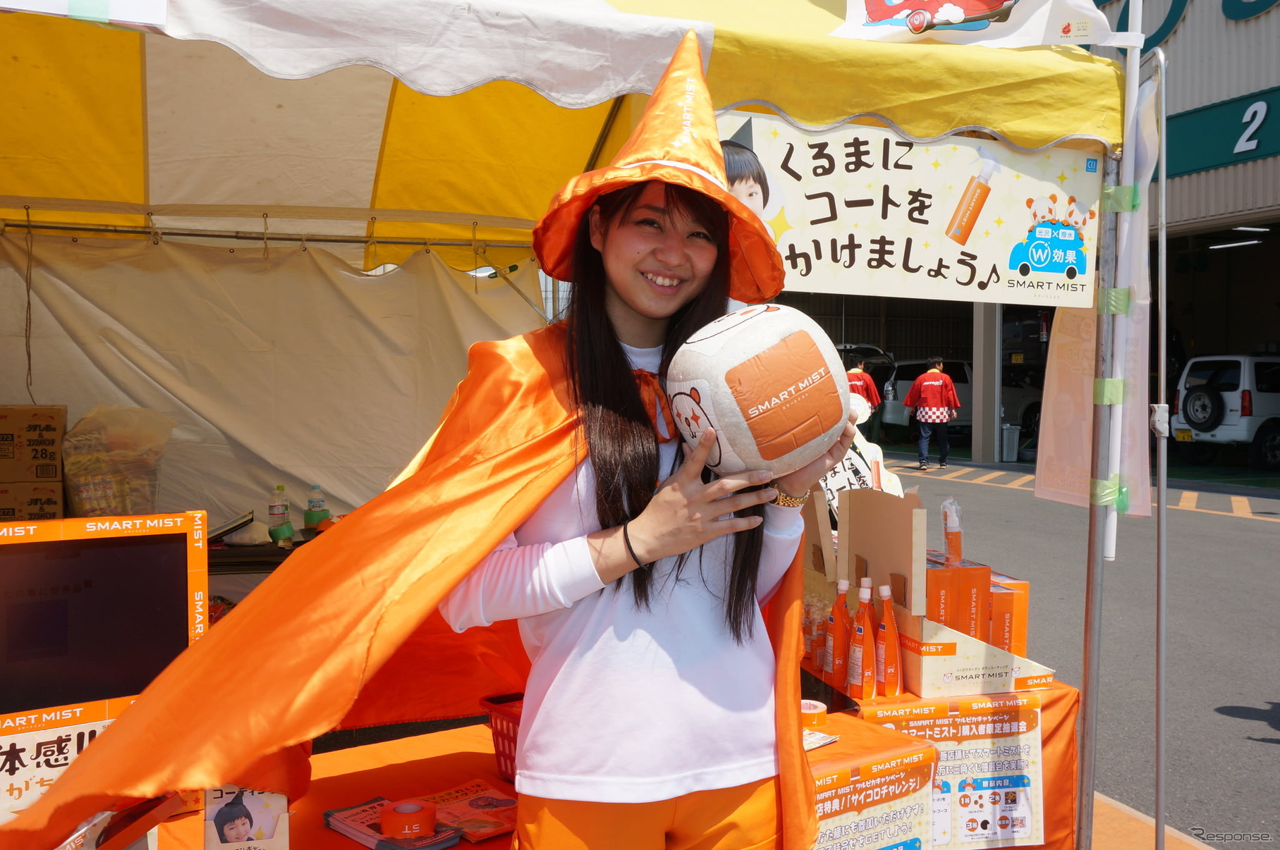 洗車の日イベント「テント村でクルマをキレイしよう」（オートアールズ前橋みなみモール店）