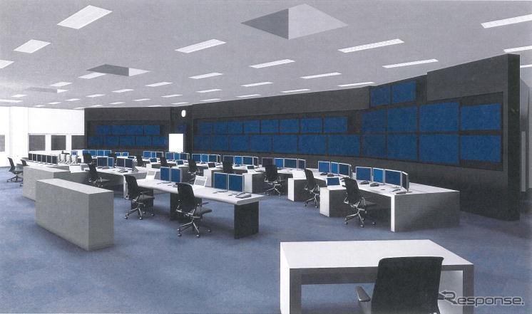 本線運行管理所のイメージ。本年度中にスカイツリーライン・伊勢崎線・日光線への導入・使用開始を目指す。