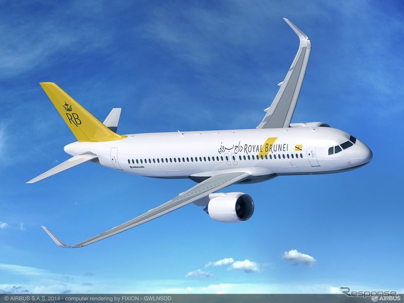 エアバス、A320neoをロイヤル・ブルネイ・エアラインから受注
