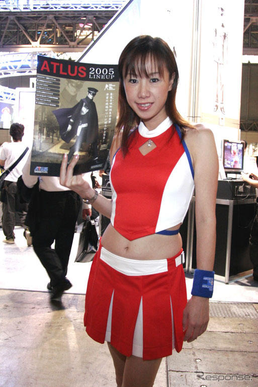 【東京ゲームショウ05】コンパニオン写真蔵…日本で初めて