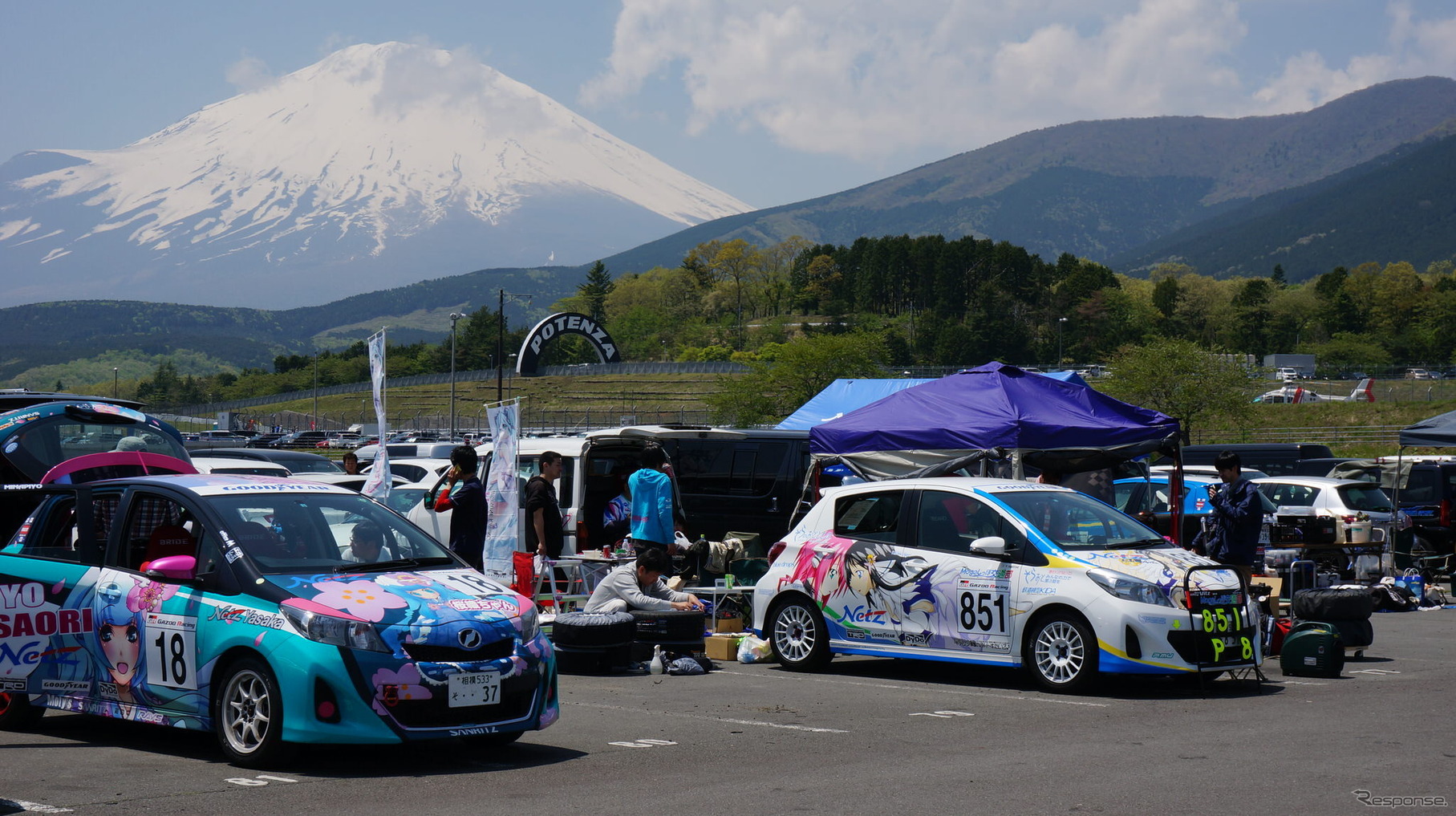 ヴィッツレース 関東シリーズ第一戦