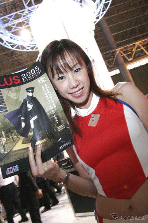 【東京ゲームショウ05】コンパニオン写真蔵…日本で初めて