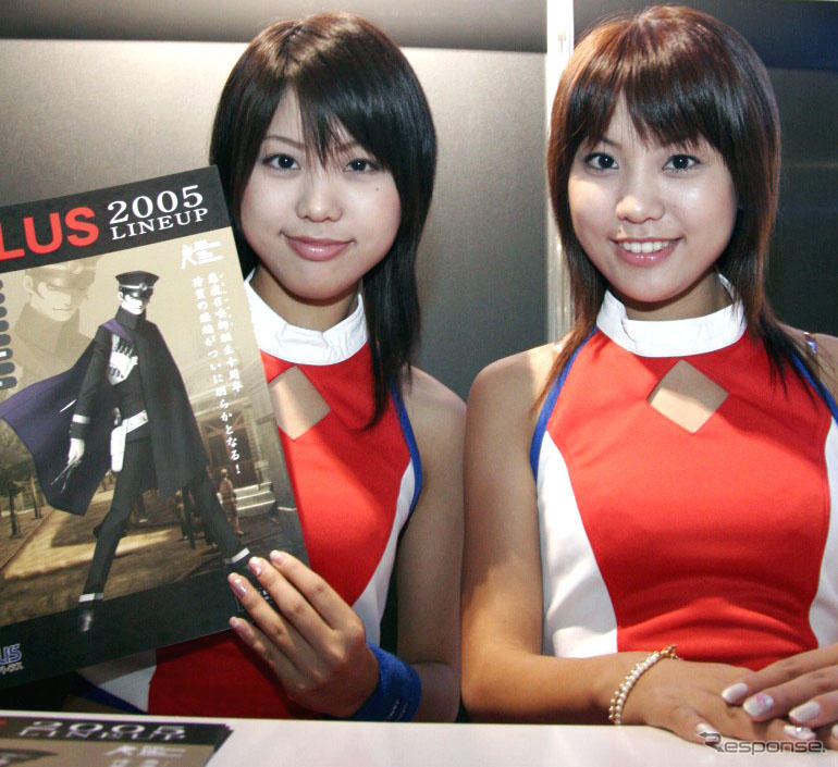 【東京ゲームショウ05】コンパニオン写真蔵…日本で初めて