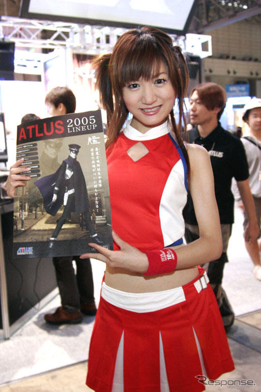 【東京ゲームショウ05】コンパニオン写真蔵…日本で初めて
