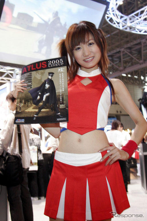 【東京ゲームショウ05】コンパニオン写真蔵…日本で初めて