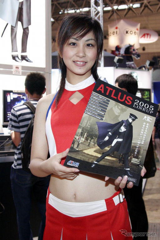 【東京ゲームショウ05】コンパニオン写真蔵…日本で初めて