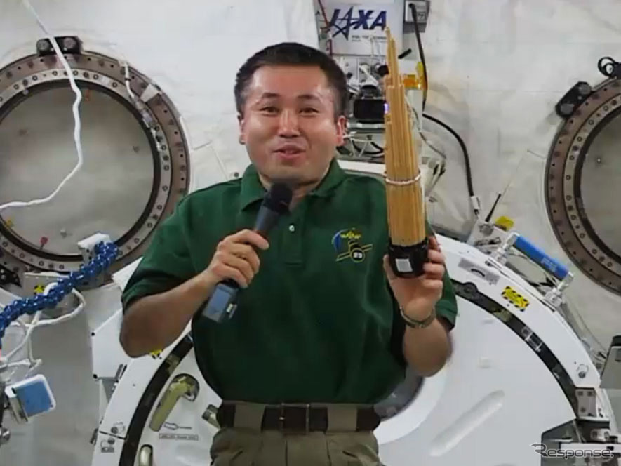 ISSの若田宇宙飛行士