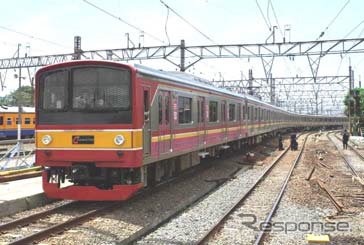 ジャボタベック社に譲渡された埼京線の205系。今回、横浜線の205系もジャボタベック社に譲渡されることが決まった。